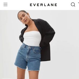Everlane The A-Line Denim Short